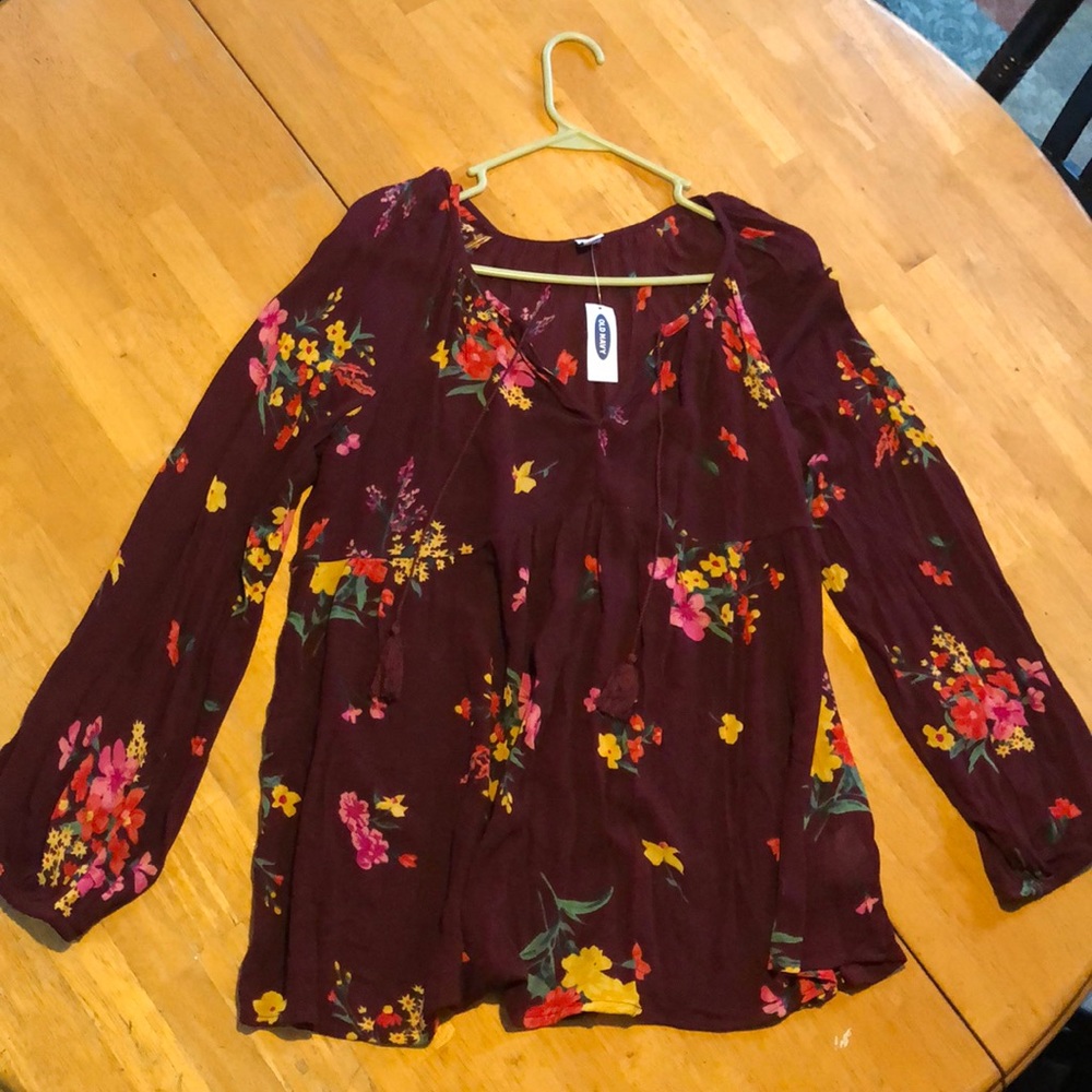 Woman’s large blouse